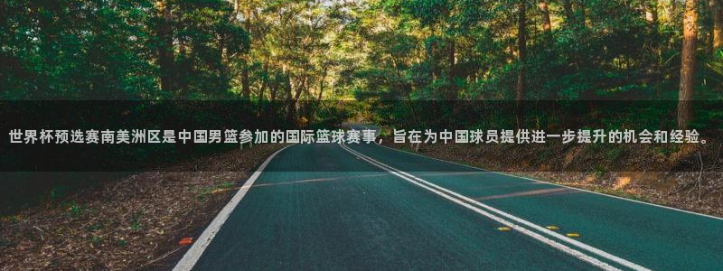 世界杯球队：世界杯预选赛南美洲区是中国男篮参加的国际篮球赛事，旨在为中国球员提供进一步提升的机会和经验。